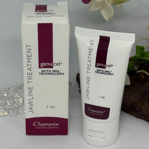Chamonix Genucel Jawline Anti Wrinkle Treatment Cream - 1 oz - New in Box* - Picture 1 of 4